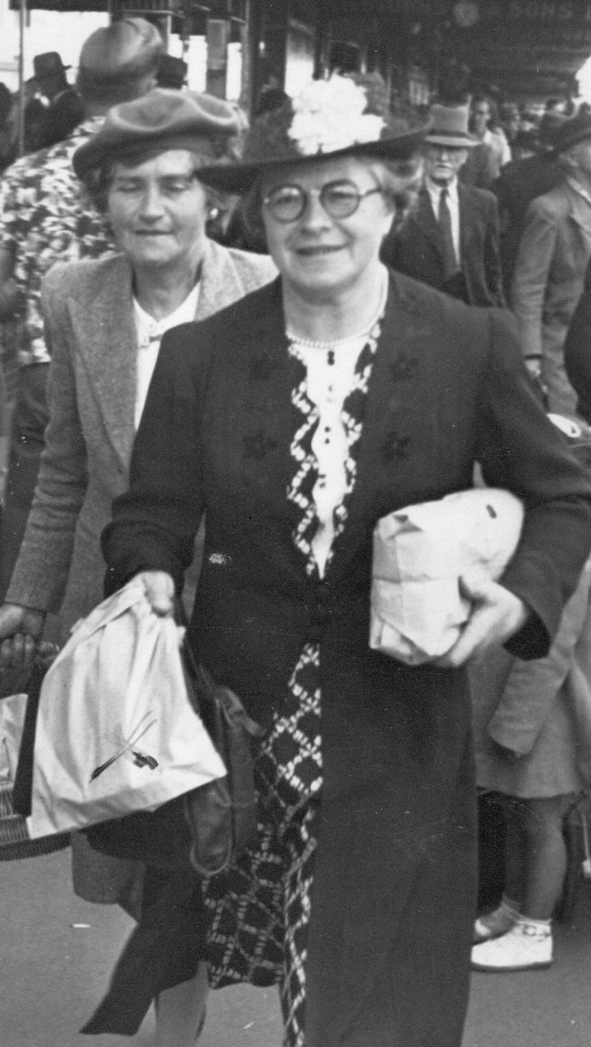 Mary Alexander (in foreground)